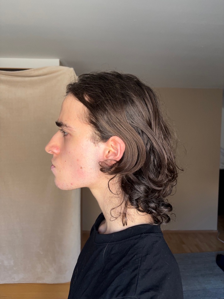 Kerem Dağ — current digital, left profile portrait