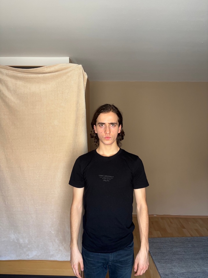 Kerem Dağ — current digital, frontal full body