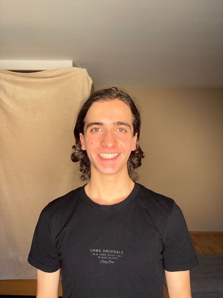 Kerem Dağ — current digital, smiling portrait